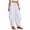 White, variant on Barrel Sweatpants Women Wide Leg Balloon Pants Casual Elastic Waist Pleated Baggy Workout Sweat Pants