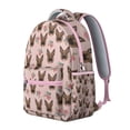 thumbnail image 2 of German Shepherd and Flowers Backpack for School,Cute School Bag,Schoolbag with Adjustable Shoulder Straps & Padded Back,15.3"x11"x7.1".﻿, 2 of 6