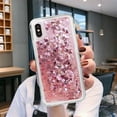 thumbnail image 4 of Phone Case Shockproof TPU Phone Cover Glitter Samsung Anti-fall Cellphone Protector, Replacement for Samsung A70, Pink, 4 of 8