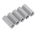 thumbnail image 2 of Hex Coupling Nut Set, Multifunctional  Thread Coupling Nuts 304 Stainless Steel Standard Size 5PCS  For Fastening  Stud Screw, 2 of 8