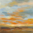 thumbnail image 2 of Vassileva, Silvia 15x15 White Modern Wood Framed Museum Art Print Titled - High Desert Sky II Blue, 2 of 4