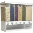 thumbnail image 1 of Cereal Container Food Storage Containers Airtight Dry Food Storage Containers Set of 10 L for Flour Sugar Cereal and Pantry Grain Storage Box Wallmounted Rice Barrel Sealed Storage First Rate, 1 of 7