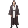 thumbnail image 5 of Hooded Robe Cloak - Medieval Renaissance Wizard Monk Priest Costume, Dark Gothic Knight Cape for Halloween Cosplay, 5 of 7