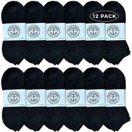 

Yacht & Smith Bulk Womens Athletic Low Cut Ankle Socks Fit Size 9-11.