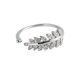 thumbnail image 1 of Anillo De Rama De Hoja De Moda Anillo Abierto Ajustable Para Mujeres Y Niñas Monstrate AP005587-00, 1 of 6