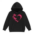 thumbnail image 4 of Ruyang Cute Heart Butterfly Hoodies for Teen Girls Oversized Pullover Hoodies Long Sleeve Fall Winter Hooded Sweatshirts, 4 of 5