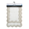 thumbnail image 7 of Mainstays 2-Piece Scallop Bath Rug Set, Tan, 17 in x 24 in & 20 in x 30 in, 7 of 7