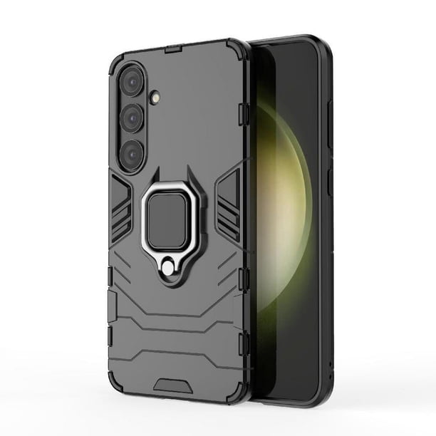 Funda para Samsung Galaxy S24 5G con Soporte Anillo Giratorio 360° y Protección Resistente a Golpes y Caídas