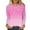Hot Pink, variant on Lounge Tops for Women Trendy Sparkly Sequins Crewneck Dressy Blouses Long Sleeve Tunic Fall Party Pullover Shirts