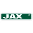 thumbnail image 1 of JAX Street Sign Childrens Name Room Sign | Indoor/Outdoor |  24" Wide Plastic Sign, 1 of 1