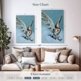 thumbnail image 3 of Elephant Stock At Last Wall Art - Vertical Canvas Wall Art - Living Room Wall Decor - Animal Canvas - Blue And Teal Decor By Heylie Morris - 24" x 36", 3 of 4