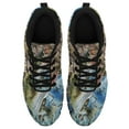 thumbnail image 2 of Camo Fishing Running Shoes Sneakers Mesh Black Size 4, 2 of 5