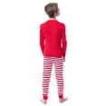 thumbnail image 3 of Chuck E. Cheese Christmas Merry Cheesemas 2PC Long-Sleeve Tight-Fit Holiday Matching Family Pajama Set For Adults Kids, 3 of 5