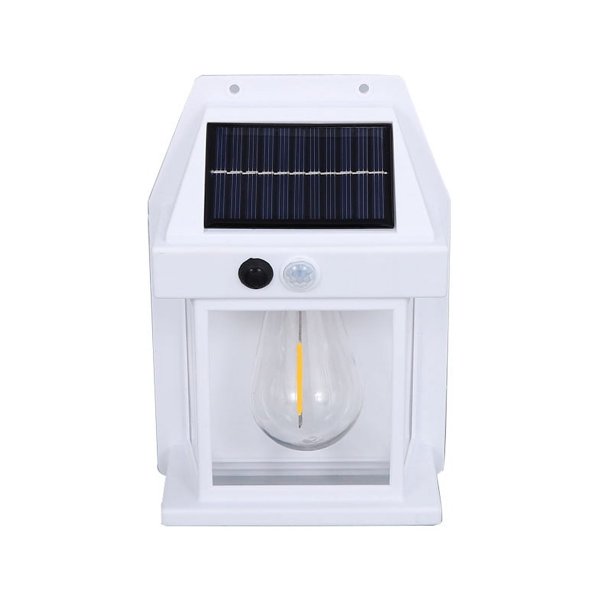 Apliques solares de pared para exteriores, luces de inducción, luces de tungsteno para pasillos a prueba de agua, luces de jardín para villas