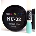 thumbnail image 1 of NUGENESIS Nail Color Dip Dipping Powder 1oz/jar - NU02 Robin's Egg Blue, 1 of 2
