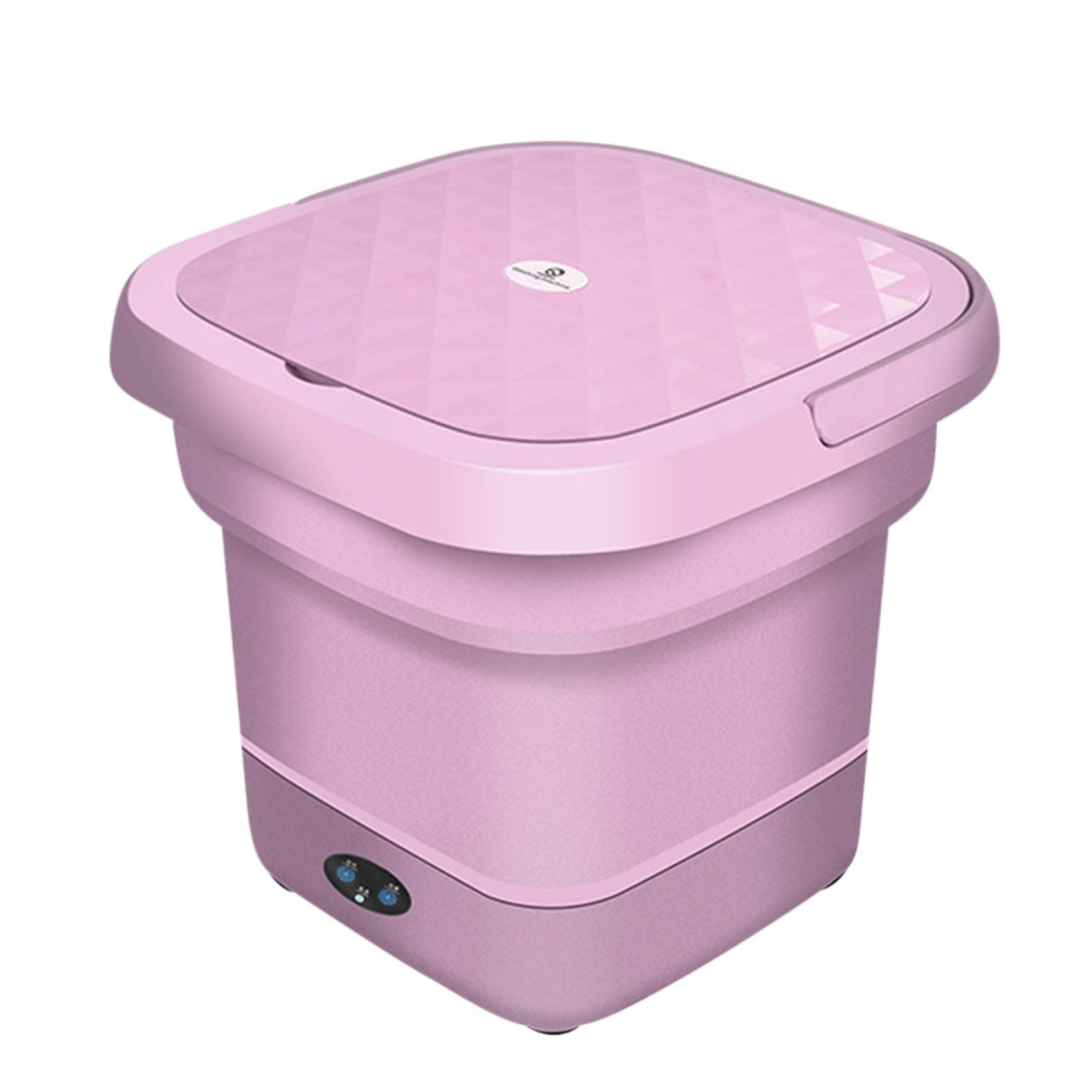 Home Supplies On Sale Surpdew New Folding Washing Mini Washing Machine Cleaning Machine Household Small Folding Washing Machine Pink Free Size