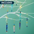 thumbnail image 4 of Joyfy 12 Pcs Colorful Glass Christmas Ornaments for Christmas Tree Decorations,Glass Icicle Ornaments, 4 of 6