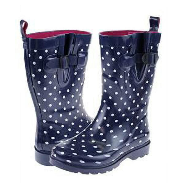 Mid calf rain boots walmart sale