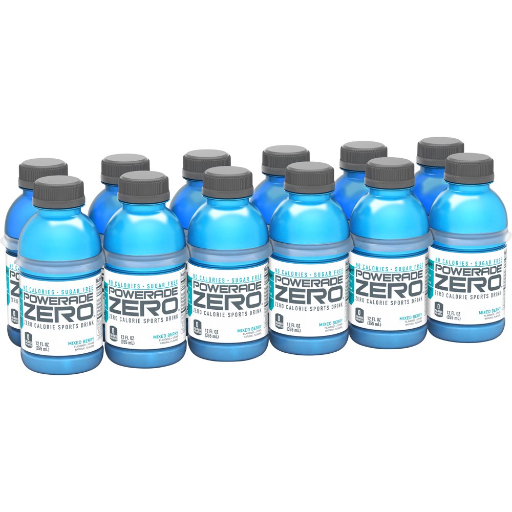 Powerade Zero, 12 fl oz, 12 Count