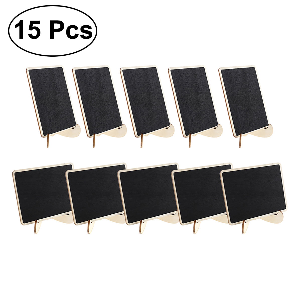 Place Cards. Pack of 10 Eaziwipe® Shelf Edge Blackboards Mini Chalk boards 