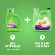 Gain Moonlight Breeze, 174 Loads Liquid Fabric Softener, 150 fl oz