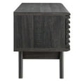 thumbnail image 3 of Modway Render Particleboard Media Console TV Stand for TVs up to 78" in Charcoal, 3 of 8