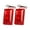 2pcs, variant on Zeiwohndc Strong Wire Security Alarm 120dB Loud Siren 15W Strobe Light Wall Mounting