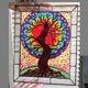 thumbnail image 5 of panel de de ventana,vidriera panel flores,ventana colgando decoraciones decoración,tratamientos de ventanas para el hogar para ventanas de , ventana Macarena panel de tapices de ventana, 5 of 5