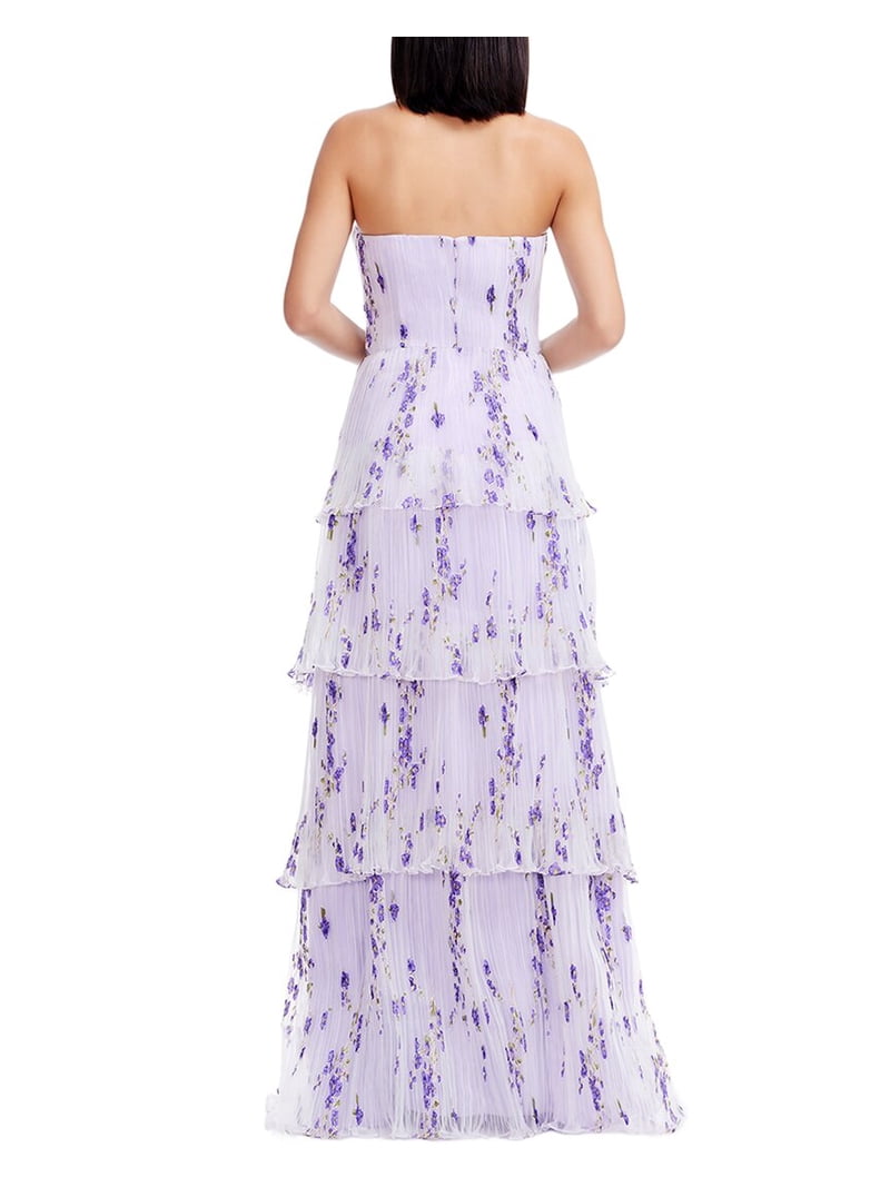 strapless open back dress Iris Gown XL / Rubious main image 0