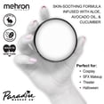 thumbnail image 2 of Mehron Makeup Paradise Makeup AQ Face & Body Paint (1.4 oz) (White), 2 of 7