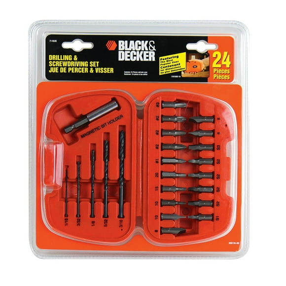 BLACK+DECKER 24-Piece Drill/Drive Accessory Kit