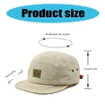 thumbnail image 3 of Hip Hop Baseball Hat for Everyday Wear Vintage Aesthetics Sun Hat Unisex Sports Hat for Outdoor Enthusiasts, 3 of 9
