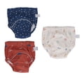 thumbnail image 2 of 3pcs Baby Absorbent Training Pants Reusable Washable Toddler Potty Training Underwear 6 Layers Gauze Breathable Urinary Isolation Pee Underwear For Baby Girl Baby Boy, 2 of 8