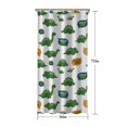 thumbnail image 5 of White Green Dinosaurs Speech Bubbles Pattern Shower Curtain 36"x72" ,Bathroom Decorative Shower Curtains Set with 12 Hooks,Modern Waterproof Washable Shower Curtain, 5 of 6