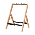 thumbnail image 1 of Yinanstore Guitar Stand for Multiple Guitar Rack,Foldable,Portable,Display Rack Guitar Holder,Wooden for Electric Acoustic,Guitars, Bass hold 3 Guitar, 1 of 8