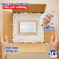 thumbnail image 6 of MT Products Off-White Packing Peanuts - Bulk Shipping Peanuts for Fragile Times, 6 of 8