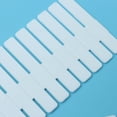thumbnail image 5 of GOOHOCHY 4pcs Plastic Drawer Divider Household Storage Spacer Free Combination Drawer Partition for Makeup Comestic Socks Underwear 32.4x7cm, 5 of 8