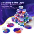 thumbnail image 2 of Paquete de 24 regalos para fiestas de Slime Ankyle Galaxy para niños, elásticos y no pegajosos, 2 of 7