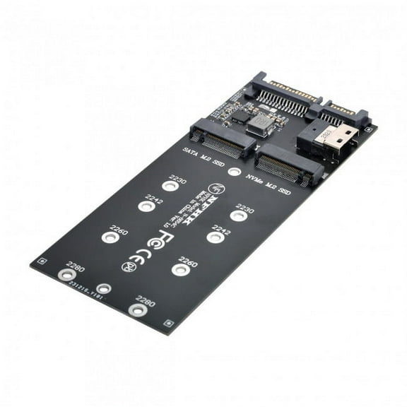 Chenyang CY SFF-8654 to U2 Kit NGFF M-Key to Slimline SAS NVME PCIe SSD SATA Adapter for Mainboard Card