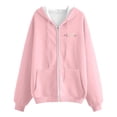 thumbnail image 4 of Hoodie Womens Sweatshirt Oversized Hoodie Women Cropped Hoodie Zip Up Casual Fashion Women’s Hoodies And Sweatshirts – Casual Zipper Long Sleeve Pocket Drawstring Sports Hoodie For Everyday Wear, 4 of 4