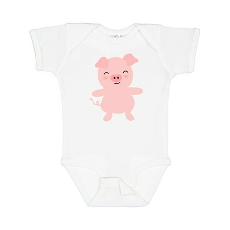 

Inktastic Cute Pig Gift Baby Boy or Baby Girl Bodysuit