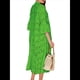 thumbnail image 3 of Vestido Bohemio con Cuello en V, Mangas Acampanadas y Bordado de Encaje para Mujer (2025) Verde XL, 3 of 9