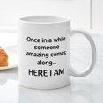 thumbnail image 3 of CafePress - Someone Amazing Mugs - 11 oz Ceramic Mug - Novelty Coffee Tea Cup, 3 of 4