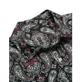 thumbnail image 5 of COOFANDY Mens Paisley Shirts Long Sleeve Western Shirt Casual Button Down Shirts with Pockets, 5 of 6