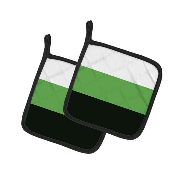 Neutrois Pride Pair of Pot Holders