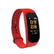 thumbnail image 2 of Smart Watch Bluetooth Sports Fitness Tracker Detector de frecuencia cardíaca Recordatorio de llamada Pulsera impermeable Smartwatch, rojo Vogacara EL001063-03, 2 of 2