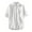 White, variant on JLFKNG Mens Shirts Casual Simple Solid Color Mens Shirts Loose Fit Linen Cotton Shirt Short Sleeve Buttons Up Breathable Loose Fit Lounge Summer Tops