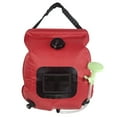 thumbnail image 1 of Fiudx Bolsa de Ducha Portátil, Bolsa de Baño Térmica para Exteriores de 20 L, Material de Pvc Duradero, Diseño Compacto, Esencial para Acampar, Fácil de Usar, Opciones de Camuflaje Rojo, Verde y Azul, 1 of 1