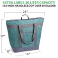 thumbnail image 3 of Bolsa térmica Creative Green Life Jumbo con aislamiento (verde), 3 of 6