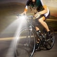 thumbnail image 4 of Antorcha de luz delantera de bicicleta brillante USB de instalar Luces de bicicleta delanteros Plata Soledad Soporte para teléfono con faro de bicicleta, 4 of 7